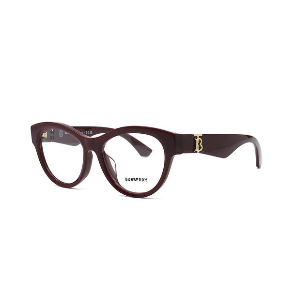 BURBERRY BE2404F 4119 BURGUNDY AUTHENTIC EYEGLASSES FRAME - Picture 4 of 12